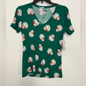 Kohl’s Celebrate Together Santa T Shirt XS NEW